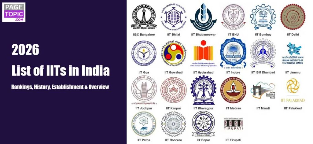 List of Indian Institutes of Technology (IITs) in India: History, Rankings