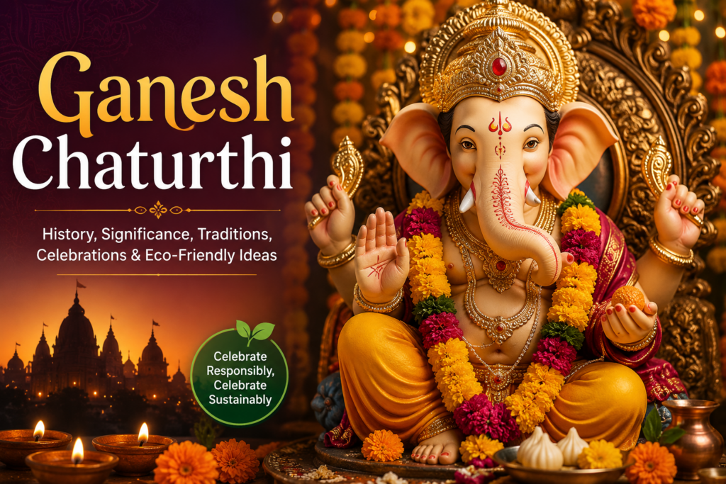Ganesh Chaturthi: History, Significance, Traditions, Celebrations & Eco-Friendly Ideas