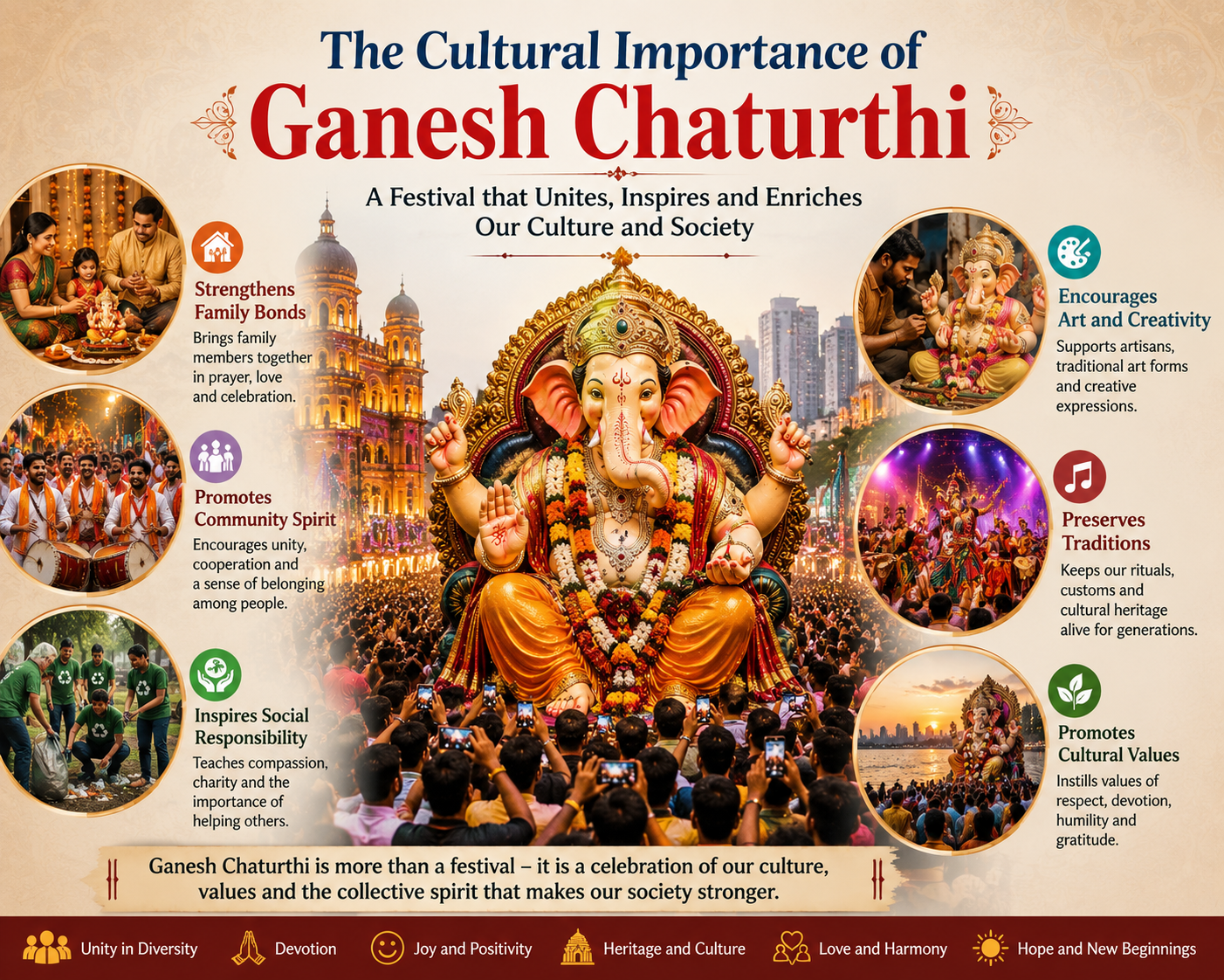 Celebrating Ganesh Chaturthi’s cultural, social, and community importance